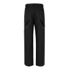 Pantalones para hombre Hombres High Street Simple Hit Línea de color Parche de impresión Recto de gran tamaño Cintura especial Pantalón de chándal negro Deportes de moda 230809