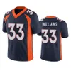 Homens Crianças Mulheres Futebol 3 Russell Wilson Jerseys 33 Javonte Williams 10 Jerry Jeudy 14 Courtland Sutton 80 Greg Dulcich 9 Kendall Hinton Turn Back The Clock Uniform