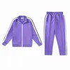 Herren-Trailsuits Angels 23SS Letters Populäre Modepersönlichkeit Alleinfreundlich Striped Casual Herren/Frauen, die Anzüge für Männer Sportanzüge J230810