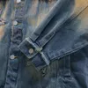 Mens Jackets Men Fashion Blue Jeans Jacket Star Splicing Oversized Harajuku Hip Hop Streetwear Denim 230810