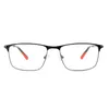 Reading Glasses VICKY Men's Business Prescription Eyewear Hyperopia Reading Eyeglasses Men Brand Design Myopia Metal Frame Optical Glasse LT2062 230809