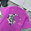 Maglietta Graffiti Heartz Camicie firmate Uomo Estate Ch Moda Chromez Girocollo Manica corta Uomo Donna Lovers 'Ins Backing Tee