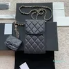 trapezoid chip authentication sheepskin leather shoulder bag women black handbags ladies composite tote bag clutch female purse