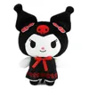 25cm plush toys Cartoon Lolita princess skirt plush doll Kuromi girl heart cute Imp doll