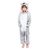 Pajamas Kids Children Clothes Animal Fl Body Pjs Onesie Onepiece Sleepwear Girls Boys Cosplay Pyjama Costume 221020 Drop Delivery Baby Dhn3W