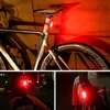 Bike Lights Multi Lighting Modes Bicycle Tail Lights Night Warning Bike Riding Rear Lights USB Charging Led Lamp Road Cycling Accessories HKD230810