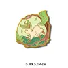 Pins Brooches Japanese Anime Cute Enamel Pins Animal Spirit Brooch Clothes Backpack Lapel Badges Collection Fashion Jewelry Accessories Gifts HKD230807