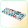 Keycap OEM PBT pleine taille 104 touches Ukiyoe japon Manga Gaming pour GH60 GK61 84 96 87 104 claviers mécaniques 2106103997444