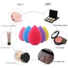 Sponges Applicators Cotton 5PC WaterDrop Shape BB Cream Concealer Foundation Powder Cosmetic Puff Water Blending Eye Nose Face Beauty Sponge Makeup Tool 230809