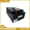 72V 50AH 55AH 60AH 65AH LI-Ион с Bluetooth 5000 Вт Трицикл велосипедный велосипед