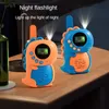 Toy Kids Walkie Talkie 2st Electronic Toys Children Spy Gadgets Baby Radio Telefon 3KM Range Birthday Present for Boys Girls