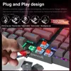 K637 RGB USB Mechanical Gaming Keyboard Support Bluetooth Wireless 2.4G Gamer 78 Keys for Computer PC Laptop