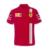 D7ov 2023 Men's Polo Shirt Is Suit for Formula One Racing Team New Cycling Short Sleeved T-shirt Casual Fashion Car