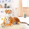 Gefüllte Plüschtiere, Länge einschließlich Schwanz, Tiger-Plüschtier, Simulation Tiger, weiches Tier, Tiger-Plüschtier, Puppe, Kindergeschenk, Kuscheltiere