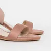 Sandalen für Damen, Sommer, große Größe, europäischer und amerikanischer Stil, dicker Absatz, Riemen, High Heels für Damen