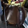 Toppkvalitetsdesignväska Originalkvalitet Tote Leather Bucket Bag Luxury Womens Designer Channel Chain Travel Handväskor Totes äkta läder Crossbody Väskor