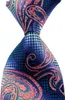 Papillon Cravatta da uomo Cravatta floreale in seta Viola Verde blu Jacquard Party Wedding Tessuto Fashion Design GZ1013