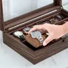 Watch Boxes Luxury 6 3 Slots Handmade Sunglass Organizer Time Box For Holding Mul Tifunctional And Effective Storage Holiday Gif