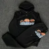 Шот -маниопасы мужчин 2023 г. весенний капюшона Trapstar Archer Hoody Tracksuit London Jogger.