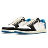 Big Size 13 Mens Jumpman 1s Low Basketball Shoes 1 Ts Revers Mocha Black Phantom Golf Olive Tie-Dye Bred Royal Toe Panda Fierce Pink Jodens Women Lows Sneakers