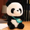 Nadziewane pluszowe zwierzęta urocze chińska pandę pluszowa zabawka symulacja lalka dla zwierząt chińska lalka dla lalki dla zwierząt pluszowa lalka