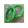 Bangle Send Certificate Emerald Jadeite Women Fine Jewelry Accessories Genuine Natural Burma Grade A Green Jade Bangles Bracelet