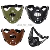 Yüksek Kaliteli Reçine Maskesi Korku Masquerade Sessizliği Kuzuların Tam Yüz Maskesi Cadılar Bayramı Cosplay Yetişkin Karakter Film Teması Prop HKD230810