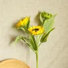 Fleurs décoratives mariage fête artificielle décor Floral tournesol plante maison faux