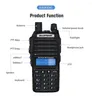 Walkie Talkie Baofeng Высококачественный UV82 8W Двойная полоса двухсторонняя на длинные дистанции продает радио VHF UHF Handheld