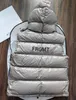 高品質のメンズの女性ベスト腫れたジャケットのノースリーブ女性ジャケット冬のデザイナーコートマットマットマットレディスリムアウトウェアコートS-2xlのバッジ