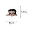 Pins Brooches Pretty Doll Hard Enamel Pins Cartoon Character Brooch Anime Badge Ornament Beauty Jewelry Accessory Gifts for Women Girls HKD230807