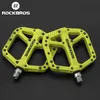 Cykelpedaler Rockbros Bicycle Ultralight SEAL Lager Cycling Nylon Road BMX MTB Flat Platform Parts Accessories P230816