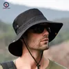 ベレー帽チン・ユン・メンズ・アンド・ウィメンズ・フィッシャーマンの帽子メッシュ換気太陽屋外釣り登山シェーディング保護