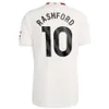 23 24 RASHFORD Soccer Jerseys B. FERNANDES ANTONY MARTINEZ MOUNT SANCHO GARNACHO MANS Football Shirt HOJLUND Men Kids Kit