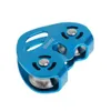 Rock Protection Cable Trolley Outdoor Rock Climbing Double Puls 30 KN Toy Trolley HKD230810