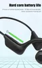 VG02 Kemik İletim Kulaklıkları Kablosuz Dijital Bluetooth Kulaklıklar 3D Bas Dışarıda Su Geçirmez Spor Kulaklığı