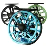 Baitcasting Reels Fly Fishing Reel Alüminyum Alaşım İnterchangea 21bb 3/4 5/6 7/8wt CNC Tuzlu su/tatlı su alabalığı sinek balıkçılığı mücadelesi 230810