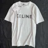 男性S Tシャツデザイナー王Yibo同じCE早春に新しいリベットレターラウンドネック半袖シャツと女性カップル綿f