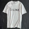 Hommes S T-shirts Designer Wang Yibo Même CE Début du Printemps Nouveau Rivet Lettre Col Rond Chemise À Manches Courtes Pour Et Femmes Couples Coton F