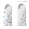 Pajamas Baby sleeping bag super soft warm blanket pure cotton coconut baby clothing baby packaging Swaddle 0-6M Z230811