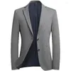 Ternos masculinos 2023 primavera verão blazer luxo busto único andorinha cinta casual moda masculina slim fit masculino 4XL