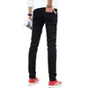 Mens Jeans Black Men Slim Fashion Business Cowboy Trousers Cotton Small Elastic Comfortable Male Denim Pants Size 2736 230810