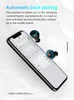 Bluetooth-hörlurar, HD Stereo Noise Reforting Wireless Earphones, Bluetooth 5.1 Earbuds 180h Speltid TID TIMELESS LADGING CASE POWER Display, In-Ear Headphon