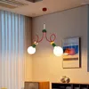 シャンデリアモダン照明E27メンフィスのデザインスタイル導入ベッドルームの子供用ダイニングリビングルームの勉強ランプのための天井