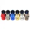 Latest Colorful Skull Cigarette Ashtrays Automatic LED Decorate Lighting Smoking Accessories Tool Holder Storage Pocket Case