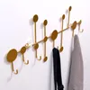 Haken Luxe Paskamer Jas Voor Muur Nordic Stijl Deur Sleutel Hoed Hanger Rack Opslag Ijzer Opknoping Haak Thuis Entree Decor