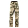 Calça Masculina Man Oversize Camuflada com Fivela Cintura Alta Vários Bolsos Casual Longo Senhoras Vintage Esportes Ao Ar Livre