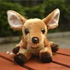 Animaux en peluche Aurora en peluche, cerf en peluche doux, poupées de cerf de dessin animé, Animal pour enfants, cadeau d'anniversaire et de nouvel an, doux