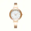 Otros relojes de lujo para mujer Marcas Pulsera Shellface Simple con diamante Reloj de cuarzo Niñas Brazalete de acero inoxidable Vestido Reloj 230809