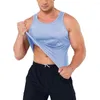 Herentanktops Ademend herentop Slim Fit Zomer Mouwloos Sneldrogend Gym Running Vest In effen kleuren Streetwear-stijl